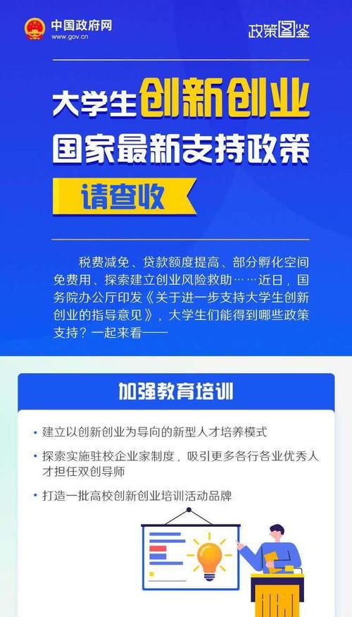 我國對大學(xué)生創(chuàng)新創(chuàng)業(yè)的政策,國家創(chuàng)業(yè)創(chuàng)新政策對大學(xué)生的影響,大學(xué)生創(chuàng)新創(chuàng)業(yè),國家最新支持政策