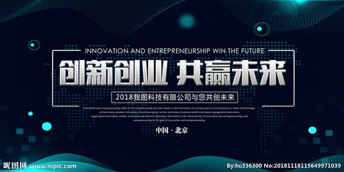 創(chuàng)新創(chuàng)業(yè)海報拳頭