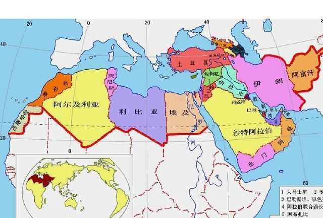 中東地區(qū)有哪些小國家