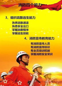 消防安全知識四個一