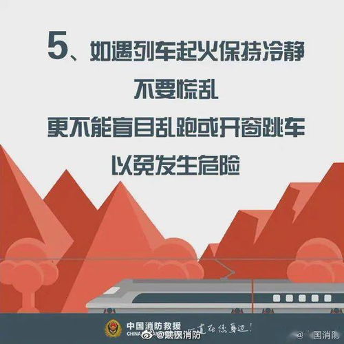 鐵路列車消防安全知識