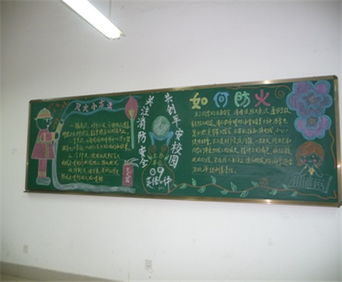簡單安全知識黑板報