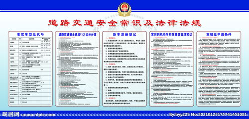 法律交通和人身安全知識(shí)
