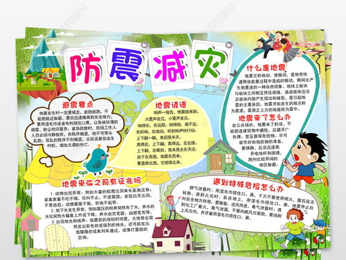 防災(zāi)抗災(zāi)安全知識手抄報