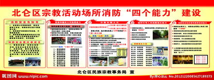 宗教場所消防安全小知識