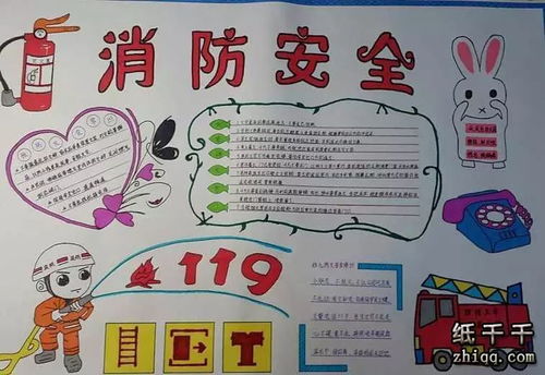簡單安全小知識手抄報(bào)