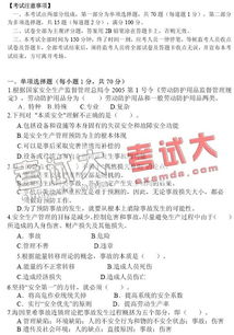 安全生產(chǎn)知識(shí)題庫模擬