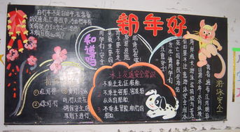 元旦節(jié)安全小知識(shí)黑板報(bào)