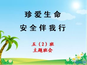 生命安全知識(shí)專題教育ppt課件