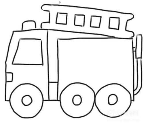 消防安全知識(shí)兒童簡(jiǎn)筆畫(huà)