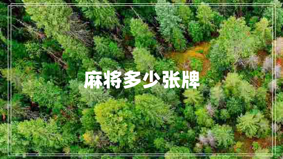麻將多少?gòu)埮? title=