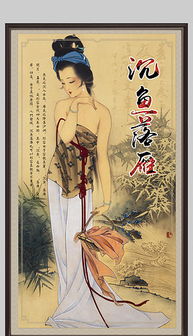 沉魚落雁,典故