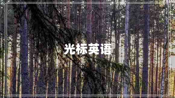 光標(biāo)英語(yǔ)