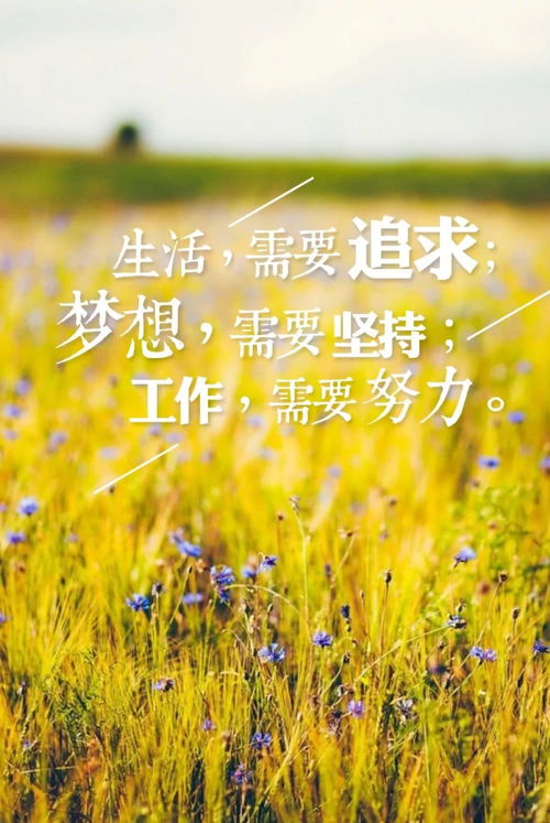 十月早安語句正能量的句子
