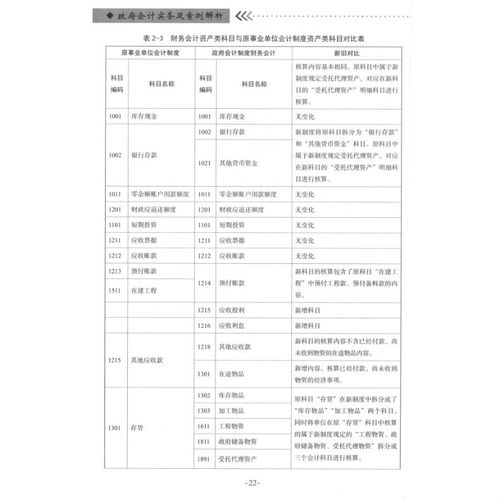 政府會計制度和政府會計基本準(zhǔn)則的關(guān)系是,政府會計制度明細(xì)科目設(shè)置表,新政府會計制度會計與出納的分工