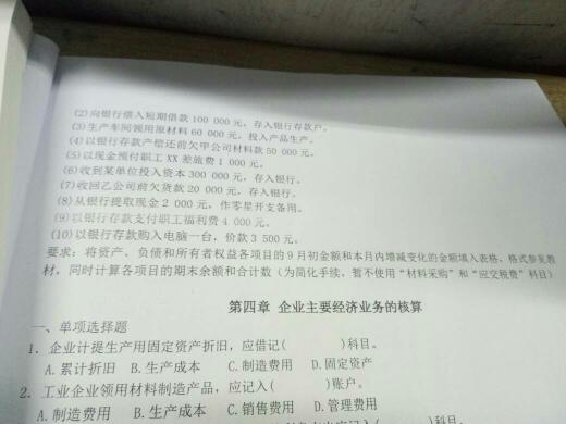 會計科目丁字賬表示