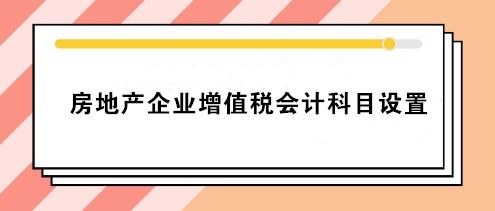 明細(xì)賬,房地產(chǎn)企業(yè),會(huì)計(jì)科目,設(shè)置