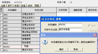 服務(wù)會(huì)計(jì)科目分類及編碼