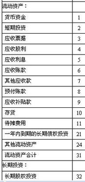 投資公司,會計科目,政府