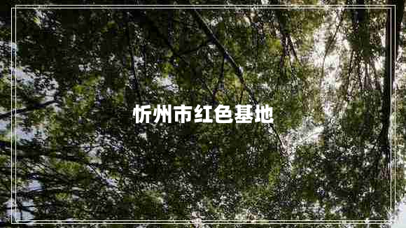 忻州市紅色基地