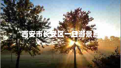 西安市長安區(qū)一日游景點