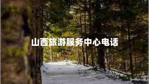 山西旅游服務中心電話