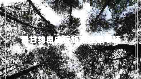 青甘線自由行旅游注意事項(xiàng)