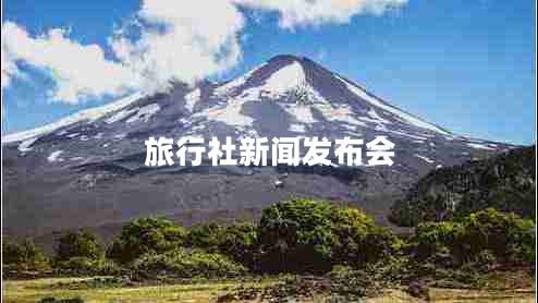旅行社新聞發(fā)布會(huì)