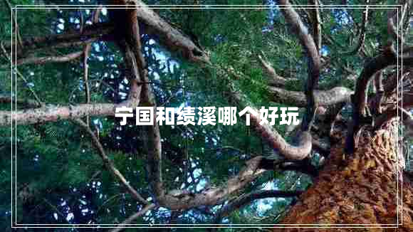 寧國和績(jī)溪哪個(gè)好玩