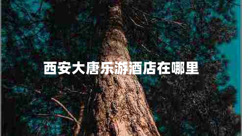 西安大唐樂游酒店在哪里