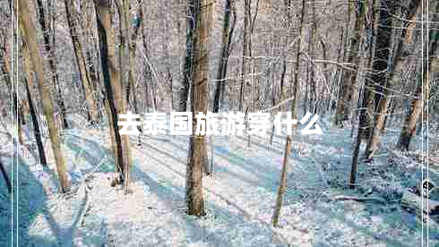 去泰國(guó)旅游穿什么