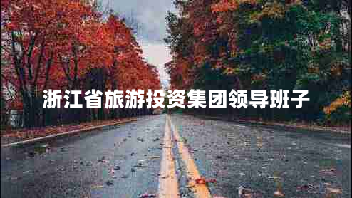 浙江省旅游投資集團(tuán)領(lǐng)導(dǎo)班子