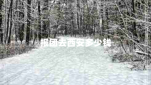 報(bào)團(tuán)去西安多少錢