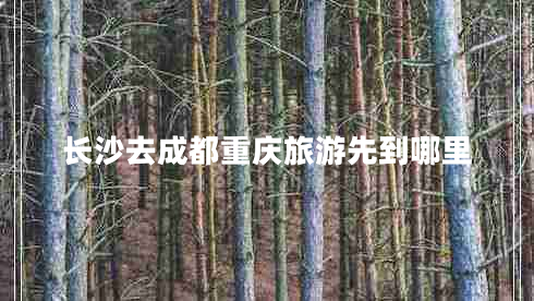 長沙去成都重慶旅游先到哪里