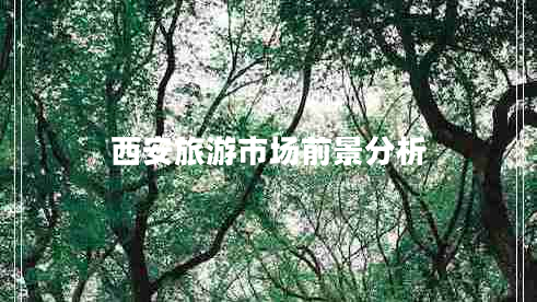 西安旅游市場前景分析
