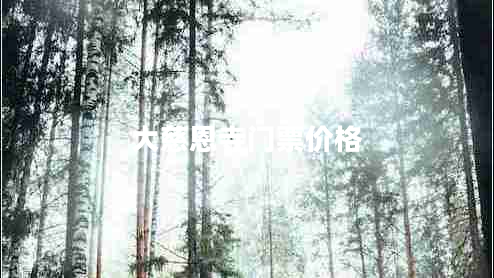 大慈恩寺門(mén)票價(jià)格