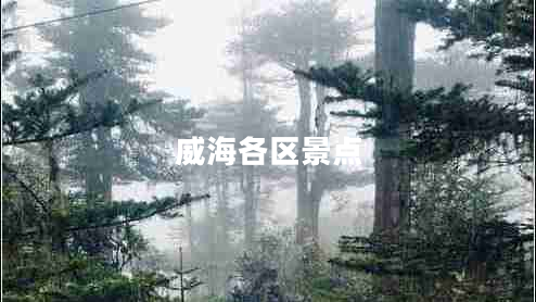 威海各區(qū)景點