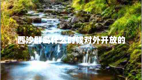 西沙群島什么時(shí)候?qū)ν忾_放的