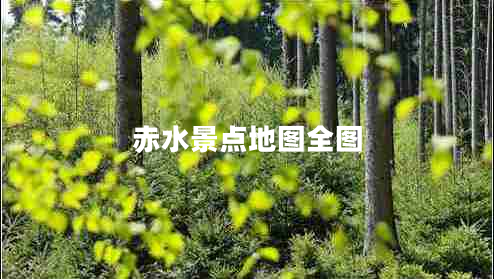 赤水景點地圖全圖
