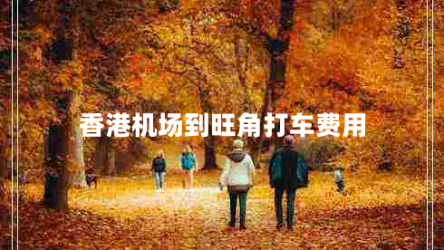香港機(jī)場(chǎng)到旺角打車費(fèi)用