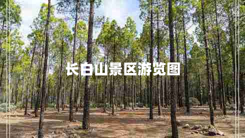 長白山景區(qū)游覽圖