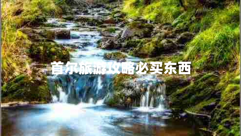 首爾旅游攻略必買東西