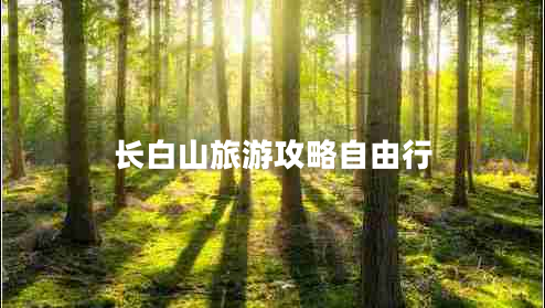 長(zhǎng)白山旅游攻略自由行