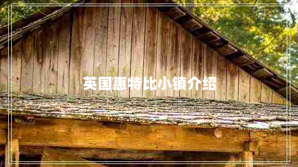 英國(guó)惠特比小鎮(zhèn)介紹