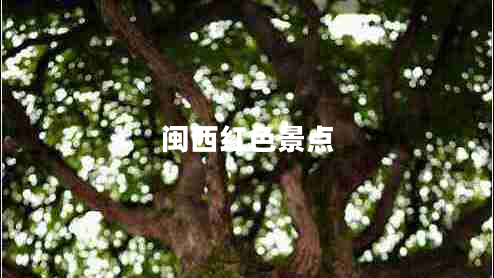 閩西紅色景點