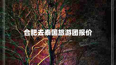 合肥去泰國(guó)旅游團(tuán)報(bào)價(jià)