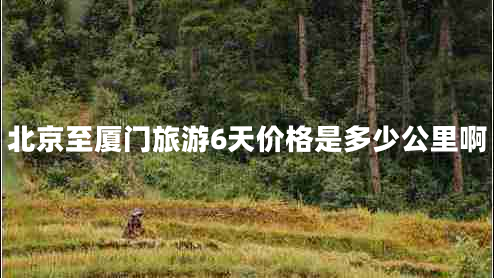 北京至廈門旅游6天價(jià)格是多少公里啊
