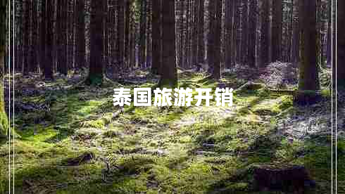 泰國旅游開銷