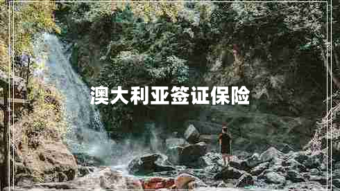 澳大利亞簽證保險(xiǎn)