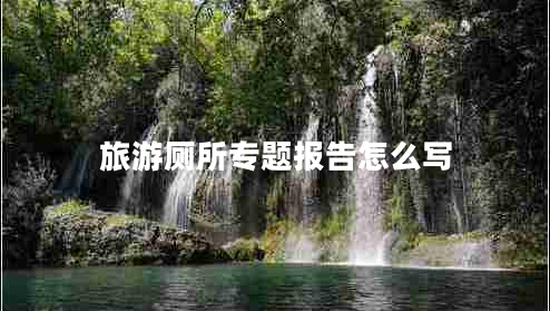 旅游廁所專題報告怎么寫